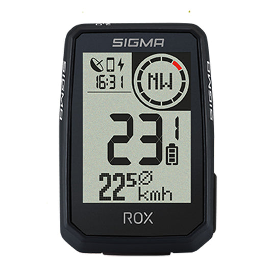 COMPTEUR VELO SANS FIL/GPS SIGMA ROX  2.0 ENDURANCE NOIR