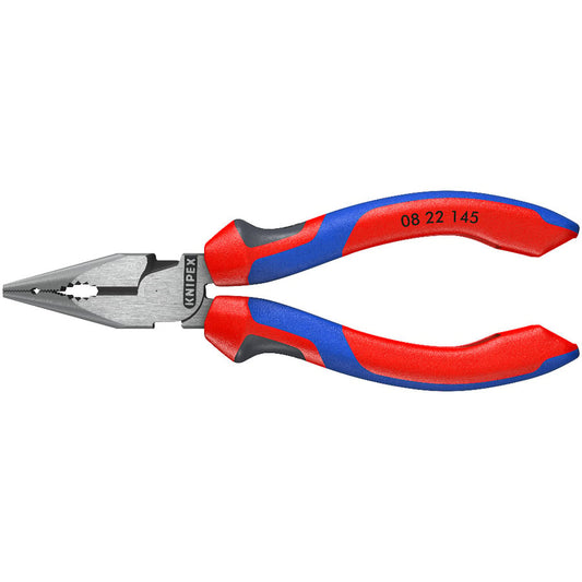 PINCE UNIVERSELLE KNIPEX MULTIFONCTIONS 145MM ROUGE/BLEU