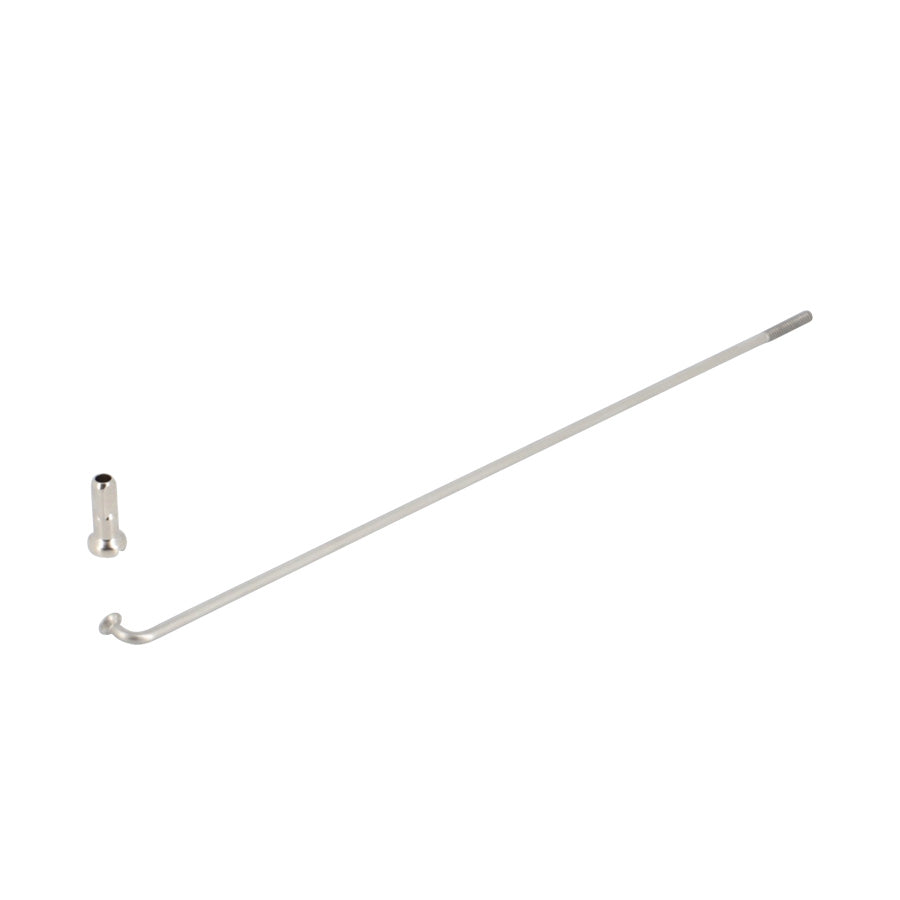 RAYON 2MM INOX NOIR L130 AVEC ECROU(X1) MACH1