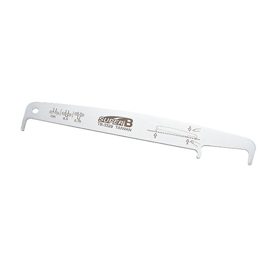 CONTROLEUR / INDICATEUR D'USURE DE CHAINE SUPER B TB-3329 COMPATIBLE 5 A 13 VITESSES