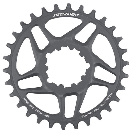 PLATEAU VTT MONO DIRECT MOUNT 3MM 30DTS NOIR STRONG HT3 COMP. SRAM XO1/XX1 12V.
