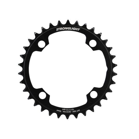 PLATEAU E BIKE/VAE MONO DIAM 104 34DTS ACIER NARROW NOIR 4 BRAN. STRONG COMP. BOSCH/SHIMAN