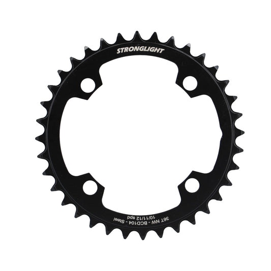 PLATEAU E BIKE/VAE MONO DIAM 104 36DTS ACIER NARROW NOIR 4 BRAN. STRONG COMP. BOSCH/SHIMAN