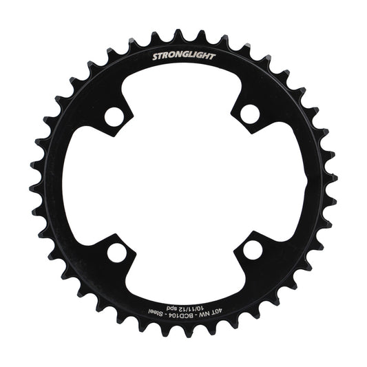 PLATEAU E BIKE/VAE MONO DIAM 104 40DTS ACIER NARROW NOIR 4 BRAN. STRONG COMP. BOSCH/SHIMAN
