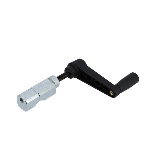 VIS/MANIVELLE AVEC MORS METALLIQUE POUR PIED D'ATELIER VELO OPTIMIZ ELECTRIQUE 517345