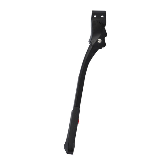 BEQUILLE VELO LATERALE REGLABLE 24/29'' KROSS ALU NOIR  (FIX. 2 VIS 18MM EMBASE INTERIEURE