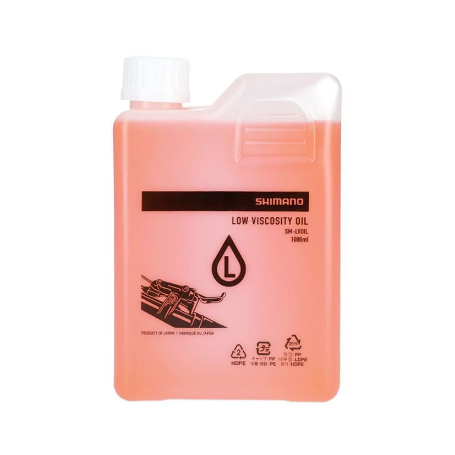 LIQUIDE FREIN/HUILE MINERALE SHIMANO POUR FREIN A DISQUE VISCOSITE FAIBLE (1L)