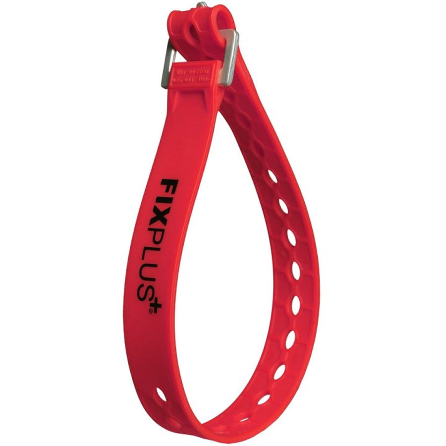 SANGLE DE SERRAGE FIXPLUS CAOUTCHOUC ROUGE 46CM