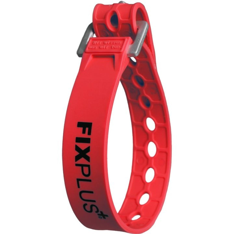 SANGLE DE SERRAGE FIXPLUS CAOUTCHOUC ROUGE 35CM