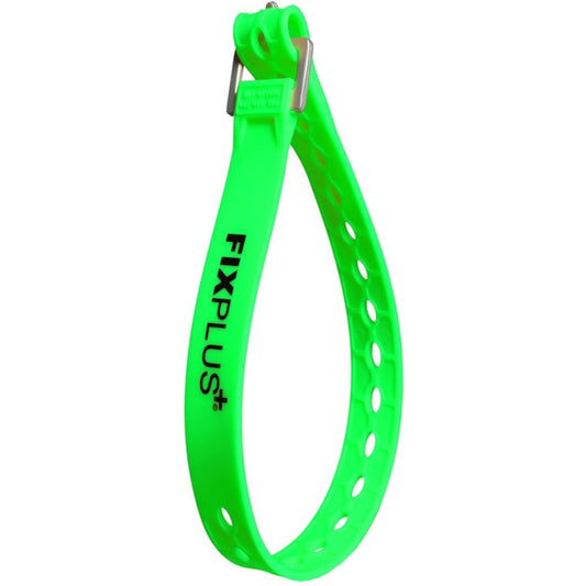 SANGLE DE SERRAGE FIXPLUS CAOUTCHOUC VERT FLUO 66CM