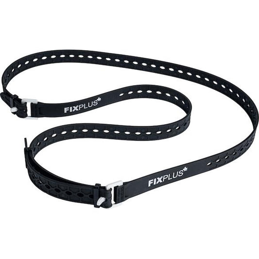 SANGLE DE SERRAGE FIXPLUS CAOUTCHOUC NOIR 86CM (X2)
