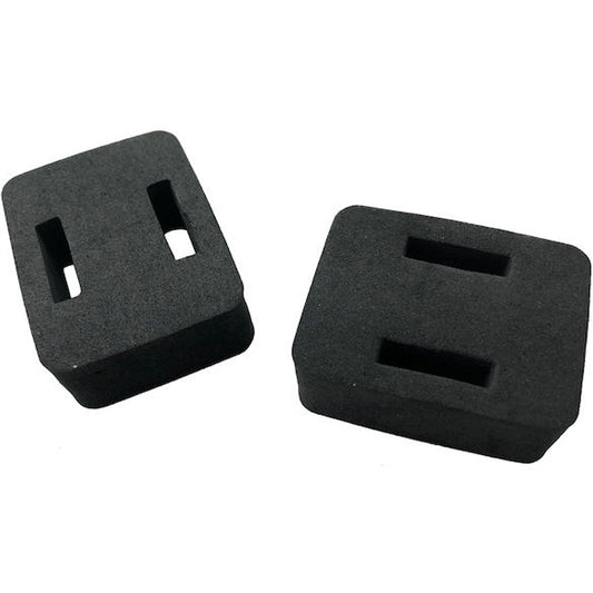 ENTRETOISE/ECARTEUR FIXPLUS SPACER BLOCK MOUSSE EVA NOIR EPAISSEUR 2.3CM (X2)