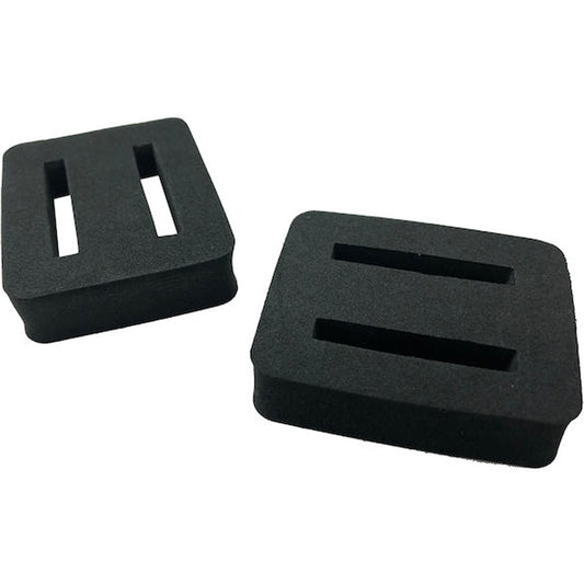 ENTRETOISE/ECARTEUR FIXPLUS SPACER BLOCK MOUSSE EVA NOIR EPAISSEUR 1.25CM (X2)