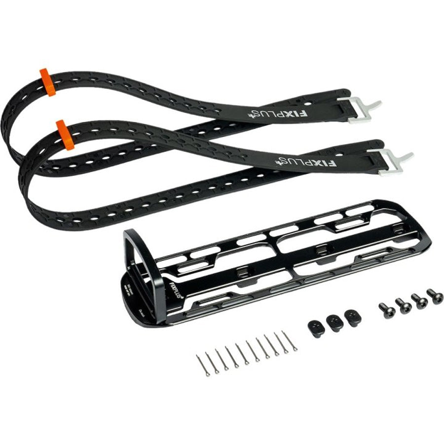 SUPPORT/FIXATION FIXPLUS CARGO CAGE KIT/66CM POUR SACOCHE GRAVEL NOIR  -TAILLE M-