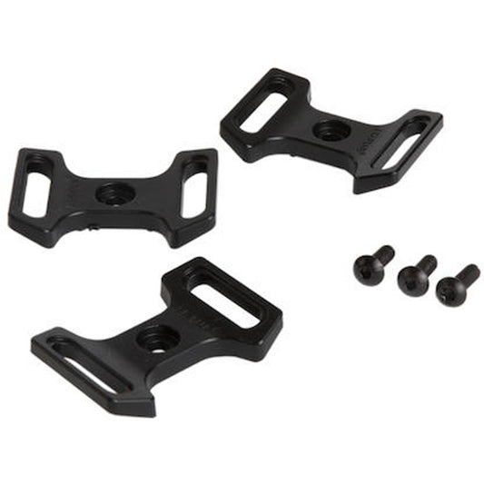 FIXATION/GUIDE DE SANGLE FIXPLUS SUR FOURCHE NOIR (X3)