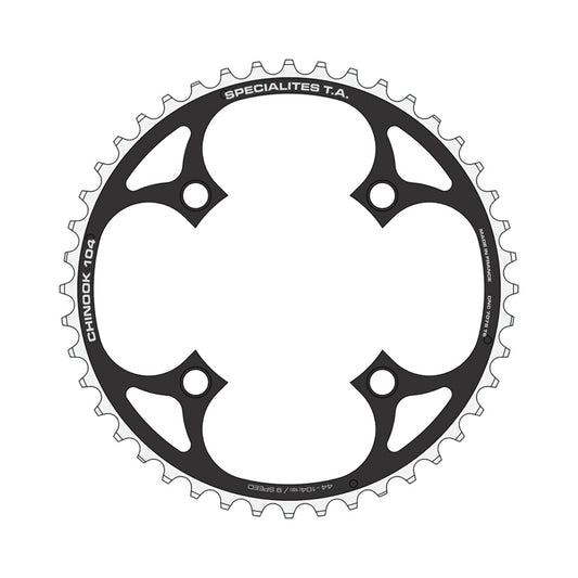 PLATEAU VTT TRIPLE DIAM 104 EXTER 48DTS NOIR 4 BRANCHES 23MM CHINOOK TA 9V