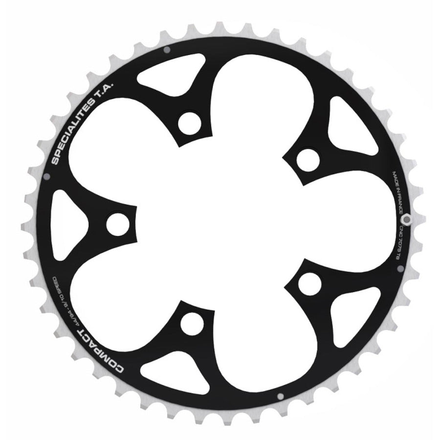 PLATEAU VTT TRIPLE DIAM  94 EXTER 42DTS NOIR 5 BRANCHES COMPACT TA 9V
