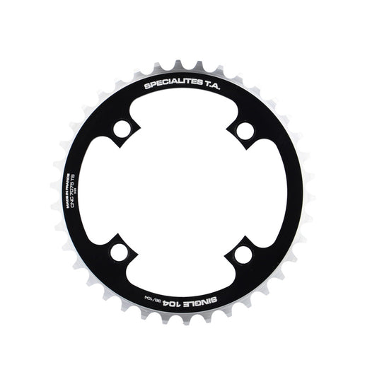 PLATEAU VTT RELAIS DIAM 104 EXTER 38DTS NOIR 4 BRANCHES TA SINGLE