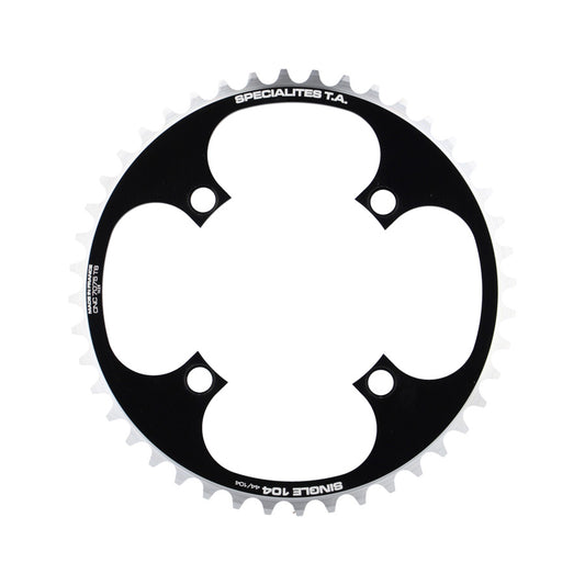 PLATEAU VTT RELAIS DIAM 104 EXTER 44DTS NOIR 4 BRANCHES TA SINGLE