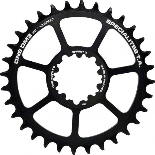 PLATEAU VTT MONO DIRECT MOUNT 3MM 34DTS NOIR ONE DM3 BOOST TA (COMP.SRAM GX/XX1/XO1 11/12
