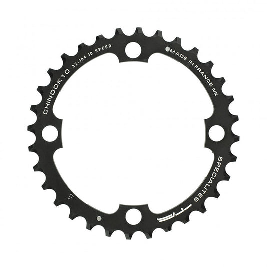 PLATEAU VTT TRIPLE DIAM 104 INTERM 42DTS NOIR 4 BRANCHES CHINOOK 11 TA 11V