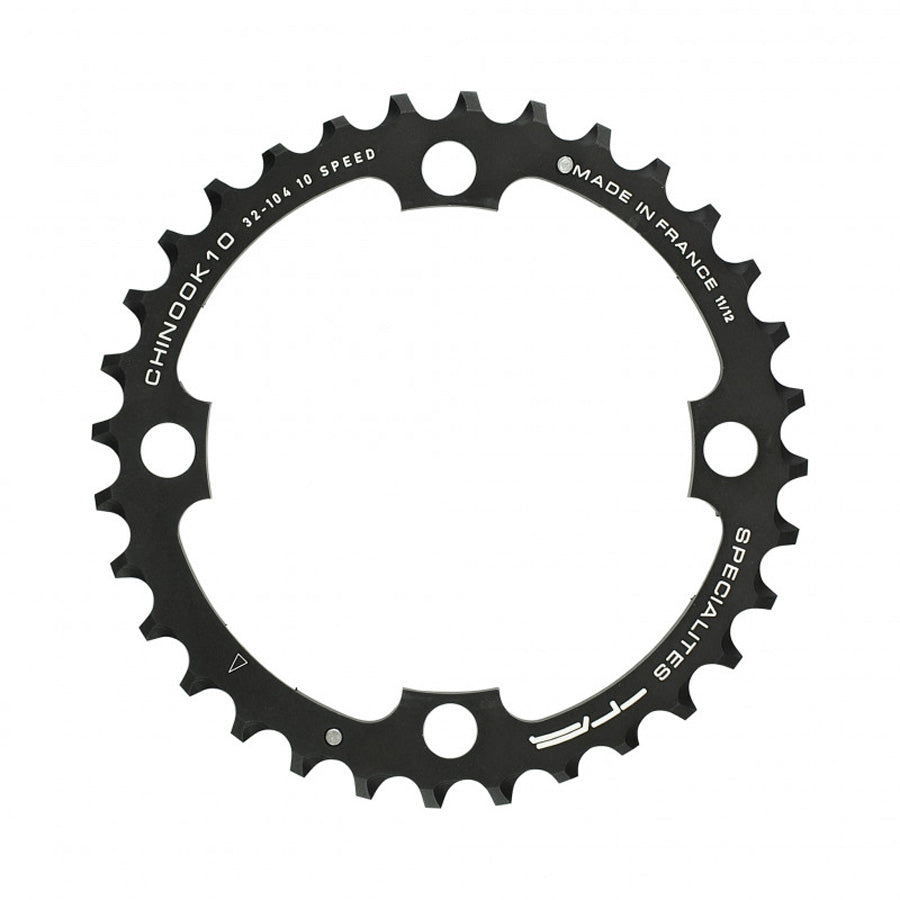 PLATEAU VTT TRIPLE DIAM 104 INTERM 40DTS NOIR 4 BRANCHES CHINOOK 11 TA 11V