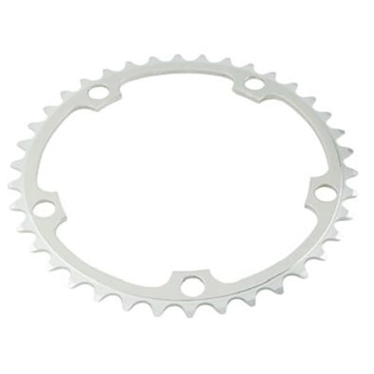 PLATEAU ROUTE DIAM 130 EXTER 53DTS ARGENT ALIZE (COMP.SHIMANO) TA 8/9/10V. 5 BRANCHES