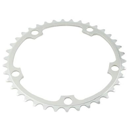 PLATEAU ROUTE DIAM 130 EXTER 53DTS ARGENT ALIZE (COMP.SHIMANO) TA 8/9/10V. 5 BRANCHES