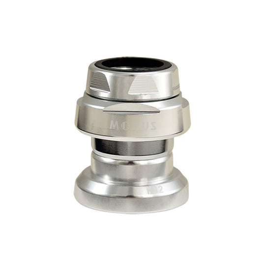 JEU DIRECTION VELO FILETE 1''1/8 (25,4 INTERIEUR/28,6 EXTERIEUR) BILLE OPTIMIZ ALU ARGENT