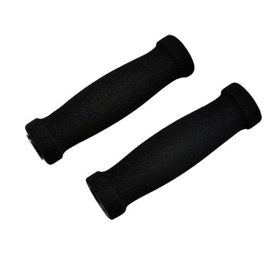 POIGNEE VELO OPTIMIZ 130MM NOIR AVEC BOUCHONS (PR)
