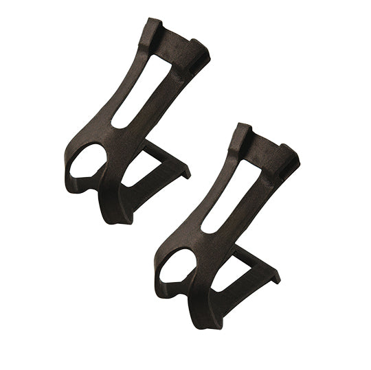 CALE PIEDS VTT RESINE DOUBLE BRANCHE POUR COURROIE L/XL NOIR (PR)